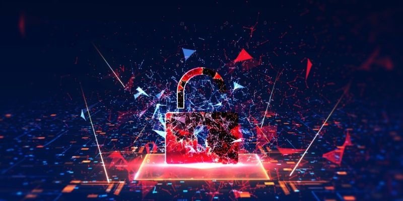broken padlock