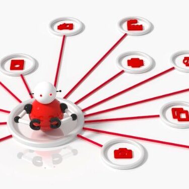 botnet attacks written out over red background