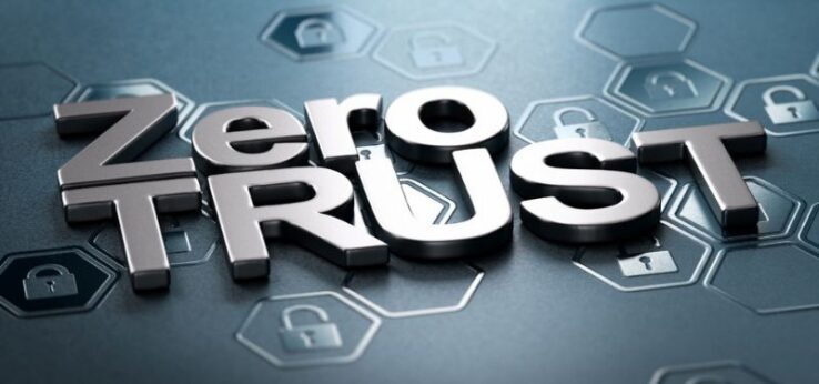 "zero Trust" written over padlocks