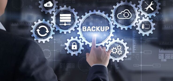 backup written in gears and cogs